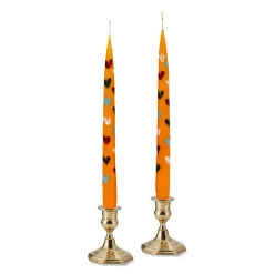 Autumn Heart Tapers (2)|Chefanie