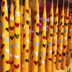 Autumn Heart Tapers (2)|Chefanie