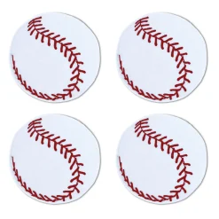 Baseball Cocktail Napkins (4)|Chefanie Clearance