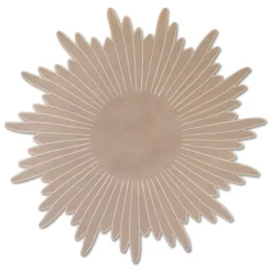 Beige Sunburst Placemat|Chefanie Hot