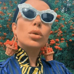 Big Basket Earrings|Chefanie New