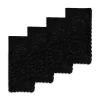 Black Eyelet Dinner Napkins (4)|Chefanie