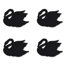 Black Swan Cocktail Napkins (4)|Chefanie New
