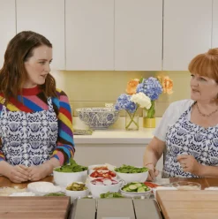 Blue & White Apron|Chefanie Clearance