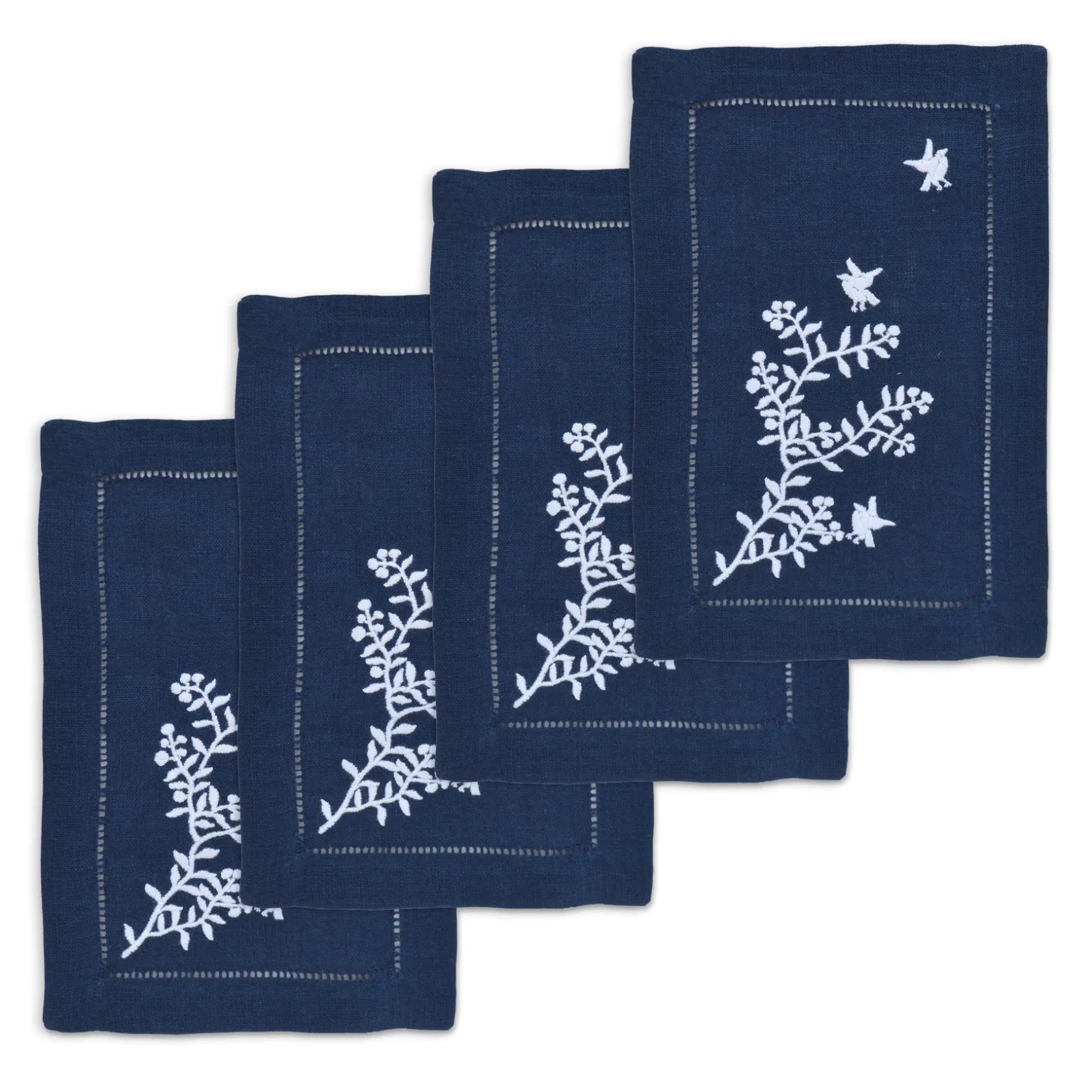 Blue Chinoiserie Cocktail Napkins (4)|Chefanie Hot