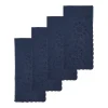 Blue Eyelet Dinner Napkins (4)|Chefanie Sale