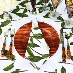 Blue Hydrangea Napkins (4)|Chefanie Outlet