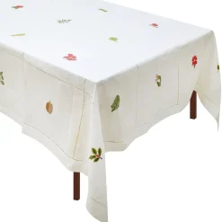 Botanical Christmas Tablecloth|Chefanie Outlet