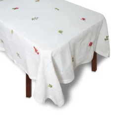 Botanical Christmas Tablecloth|Chefanie Outlet