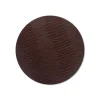 Brown Circle Embossed Placemat|Chefanie Hot