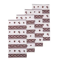 Brown Stripe Napkins (4)|Chefanie New