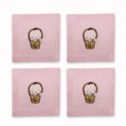 Bunny Basket Cocktail Napkins (4)|Chefanie