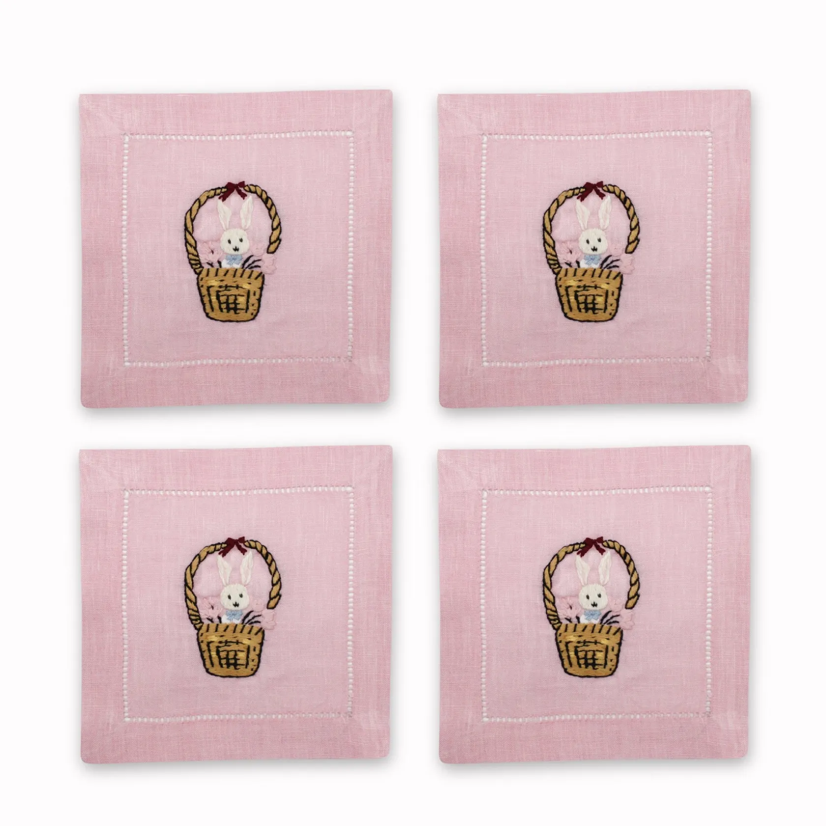 Bunny Basket Cocktail Napkins (4)|Chefanie