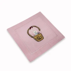 Bunny Basket Cocktail Napkins (4)|Chefanie