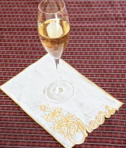 Cheers Cocktail Napkins (4)|Chefanie Outlet