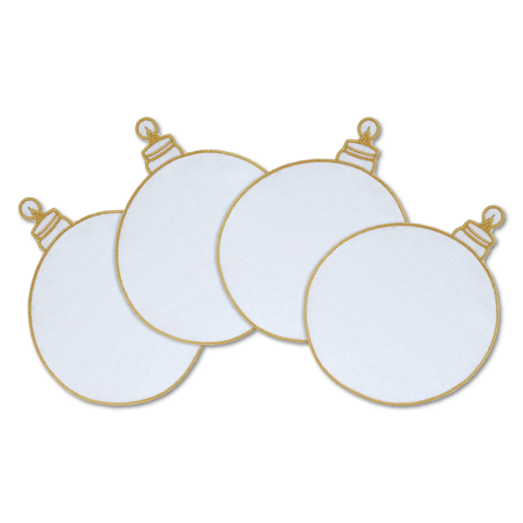 Christmas Ornament Cocktail Napkins (4)|Chefanie Online