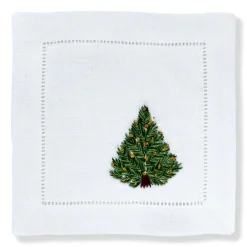 Christmas Tree Cocktail Napkins (4)|Chefanie Discount