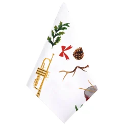 Christmas Trumpet Napkins (4)|Chefanie Outlet