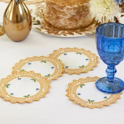 Circle Danica Cocktail Napkins (4)|Chefanie Hot