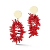 Coral Earrings|Chefanie Discount