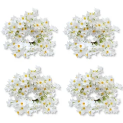 Daffodil Napkin Rings (4)|Chefanie Hot