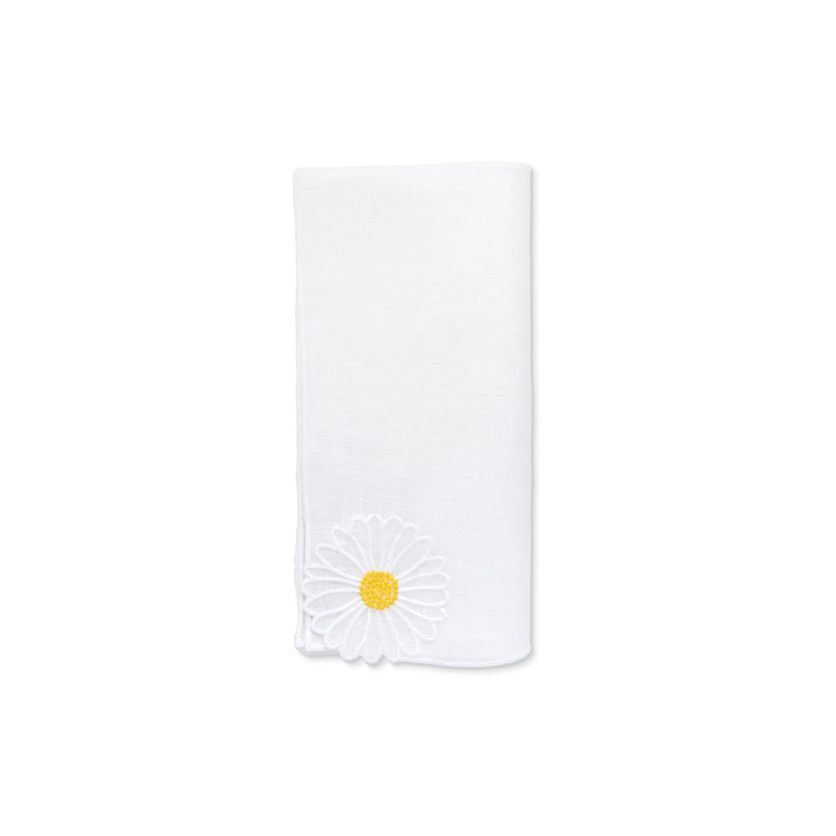 Daisy Linen Dinner Napkins (4)|Chefanie Hot