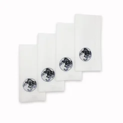 Disco Ball Dinner Napkins (4)|Chefanie Clearance