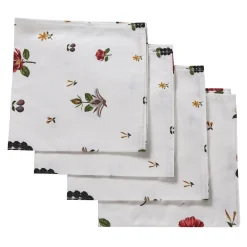 Dotted Floral Napkins (4)|Chefanie Hot