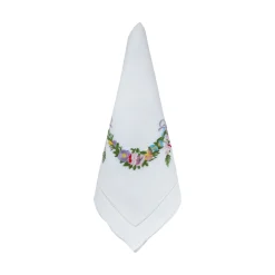 Flower Garland Dinner Napkins (4)|Chefanie Sale