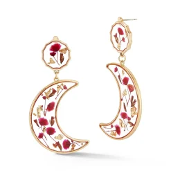 Flower Moon Earrings|Chefanie Hot