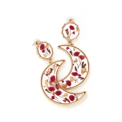 Flower Moon Earrings|Chefanie Hot