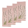 Fresh Lily of the Valley Dinner Napkins|Chefanie Hot