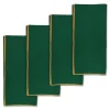 Gold & Green Dinner Napkins (4)|Chefanie Best