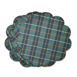 Green Plaid Placemats (4)|Chefanie Online
