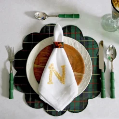 Green Plaid Placemats (4)|Chefanie Online