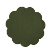 Green Scalloped Placemat|Chefanie Online