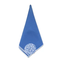 Hydrangea Linen Dinner Napkins (4)|Chefanie Clearance