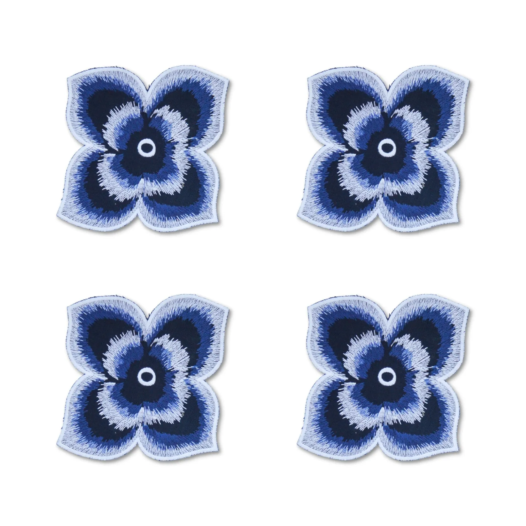 Hydrangea Petal Cocktail Napkins (4)|Chefanie