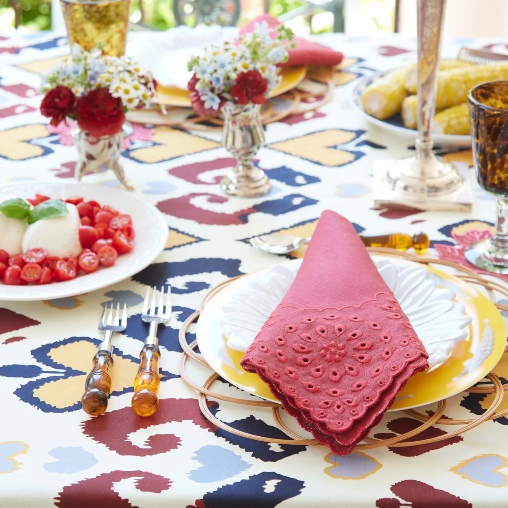 Ikat Tablecloth|Chefanie Hot