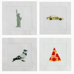 I❤️NY Cocktail Napkins (4)|Chefanie Sale