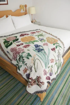 Knitted Flower Blanket|Chefanie Best