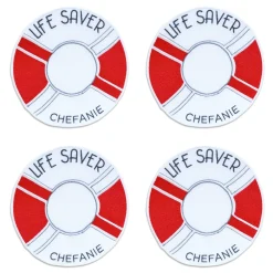 Lifesaver Cocktail Napkins (4)|Chefanie Hot