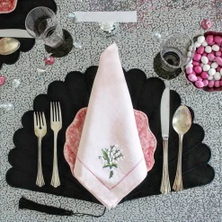 Lily of the Valley Dinner Napkins|Chefanie Online