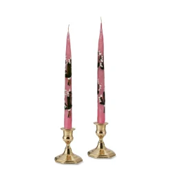 Lily of the Valley Painted Tapers (2)|Chefanie Hot