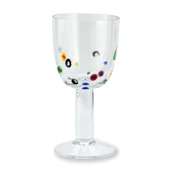 Millefiori Wine Glass (4)|Chefanie Best