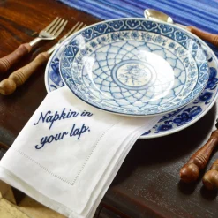 Miss Manners Dinner Napkins (4)|Chefanie Hot