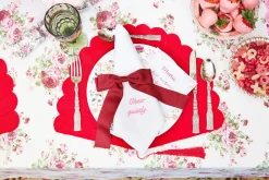 Miss Manners Dinner Napkins (4)|Chefanie Hot
