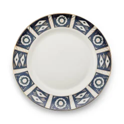 Navy Imari Dinner Plate|Chefanie Hot