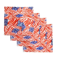 New American Flag Napkins (4)|Chefanie New