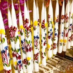 Painted Fall Fruit Tapers (2)|Chefanie Hot